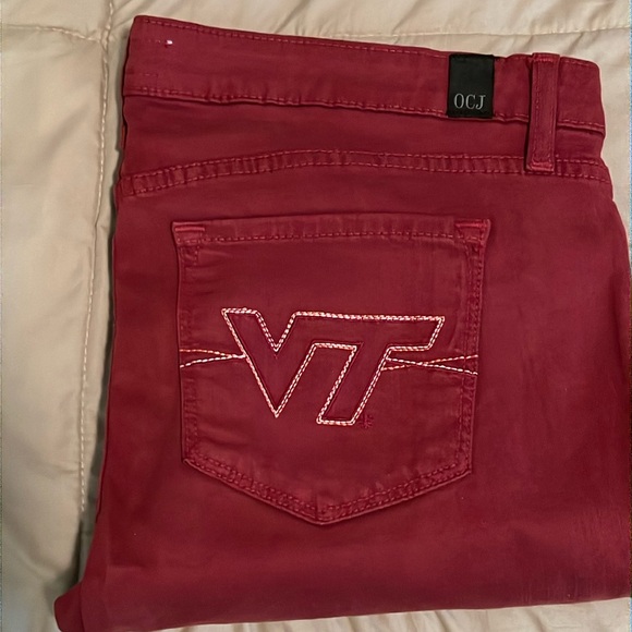 NWT Virginia Tech OCJ Jeans - Picture 1 of 7